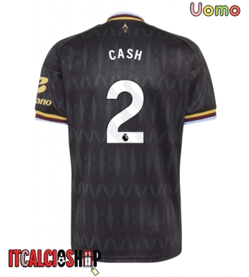 Aston Villa Matty Cash #2 Seconda Maglia 2026-27 Manica Corta